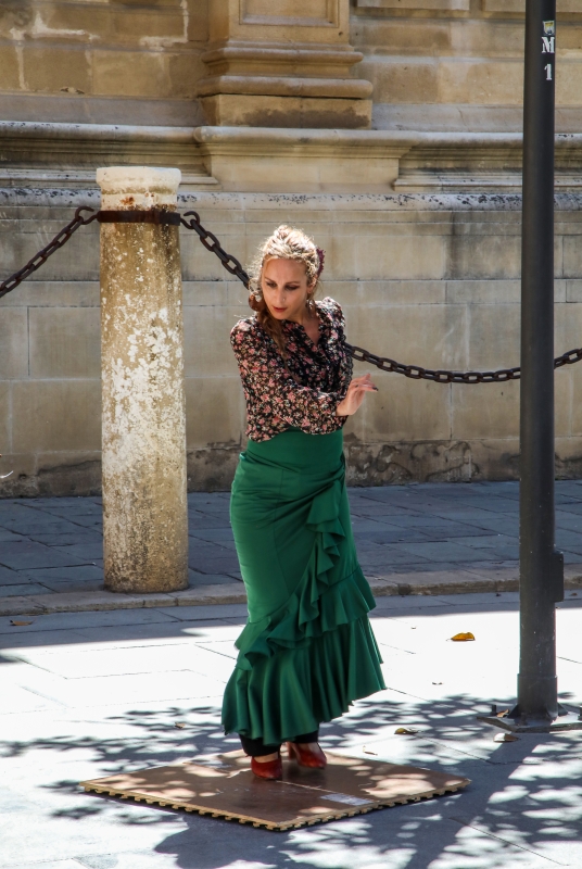 Flamenco Dancer Seville Spain May 2019
